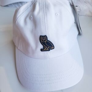 OVO White Essential Hat Adjustable Cap